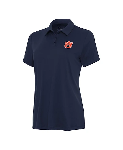 Antigua Women's Navy Auburn Tigers Reprocess Polo Shirt