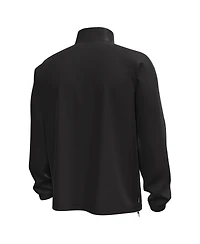 Under Armour Men's Black Wisconsin Badgers Unstoppable Woven Anorak Half-Zip Jacket