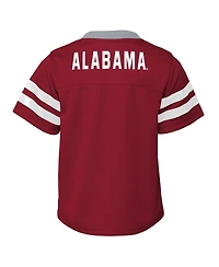 Outerstuff Toddler 2-Piece Crimson/Gray Alabama Crimson Tide Red Zone Two-Piece V-Neck Top and Pants Set