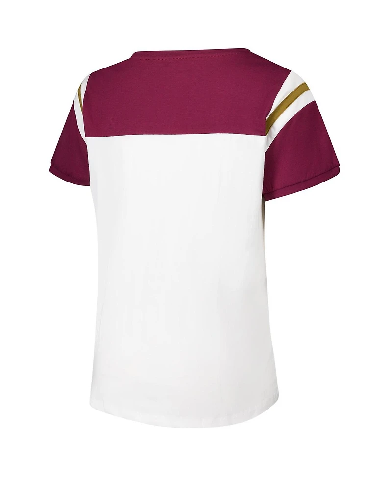 Fanatics Women's White Florida State Seminoles Plus Winning Gear T-Shirt