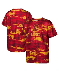 Outerstuff Big Boys and Girls Cardinal Usc Trojans Scrimmage Sublimated T-Shirt