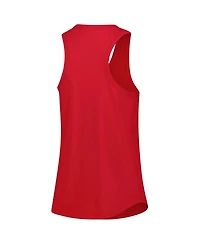 ZooZatz Women's Red Wisconsin Badgers Everyday Tank Top