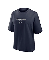 Nike Women's Navy Syracuse Orange Boxy T-Shirt