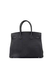 Pre-Owned Hermes Birkin 30 Handbag Togo with Palladium Hardware