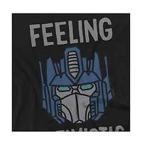 Logovision Men's Transformers The Optomistic Prime T Shirt