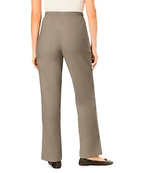 Woman Within Women's Wide-Leg Fineline Denim Jean