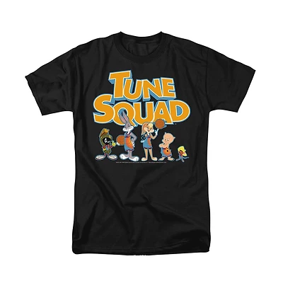 Logovision Men's Space Jam A New Legacy Tune Squad Letters T Shirt