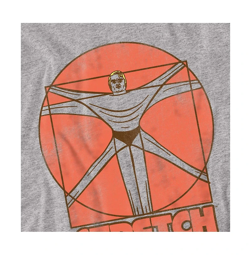 Logovision Men's Stretch Armstrong Da Vinci's T Shirt