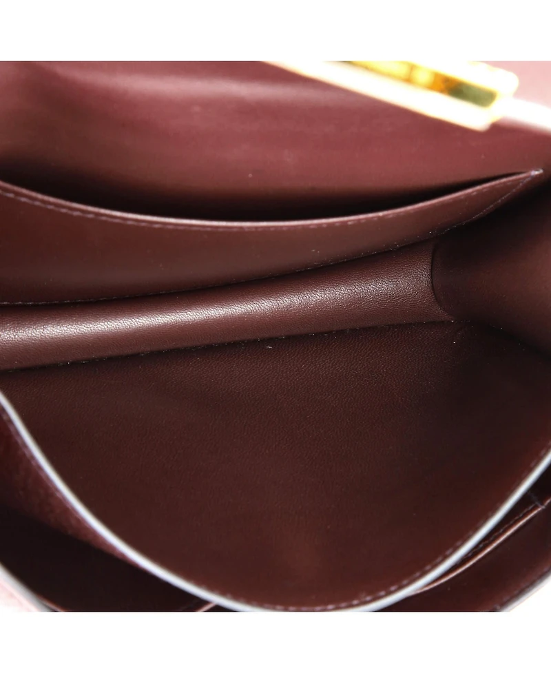 Pre-Owned Hermes 18 Constance Bag Chevre Mysore