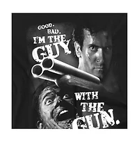 Logovision Men's Army of Darkness Guy With the Gun T Shirt