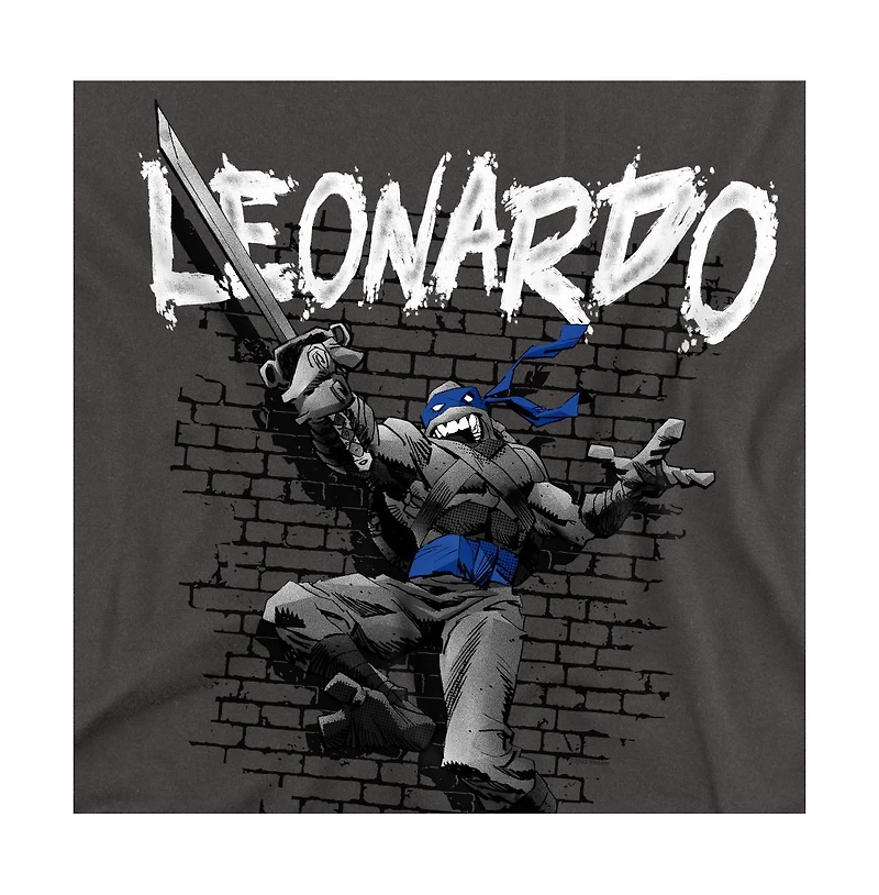 Logovision Men's Classic Tmnt Teenage Mutant Ninja Turtles T Shirt