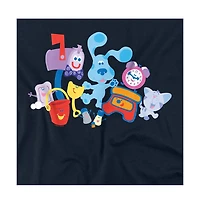 Logovision Men's Blue s Clues Friend Party T Shirt