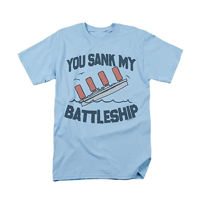 Logovision Men's Hasbro The Sunken Battleship T Shirt