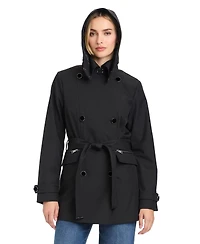 Vince Camuto Women's Double-Breasted Belted Trench Coat