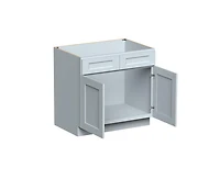 Casainc W36"x D24"x H34.5" Kitchen Sink Base Cabinet