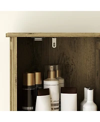 Slickblue Sturdy Compact Bathroom Storage Cabinet Ideal for Towels and Essential Bathroom Items