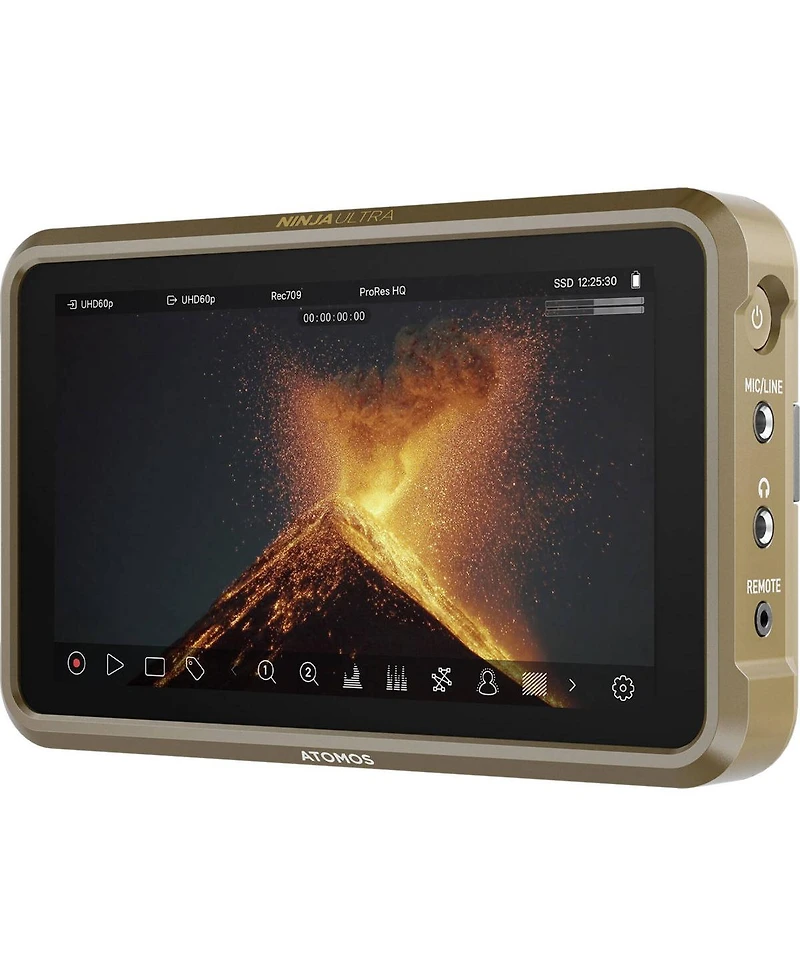 Atomos Atomos Ninja Ultra 5.2" Hdr Monitor-Recorder, Bundle with 2x Np-F550 Batteries and Dual Smart Charger with Lcd Screen Base and Plates Kit