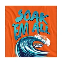 Logovision Men's Super Soaker Soak Em All T Shirt