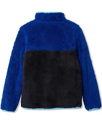 Lands' End Girls Heritage Fleece Quarter Zip Pullover Top