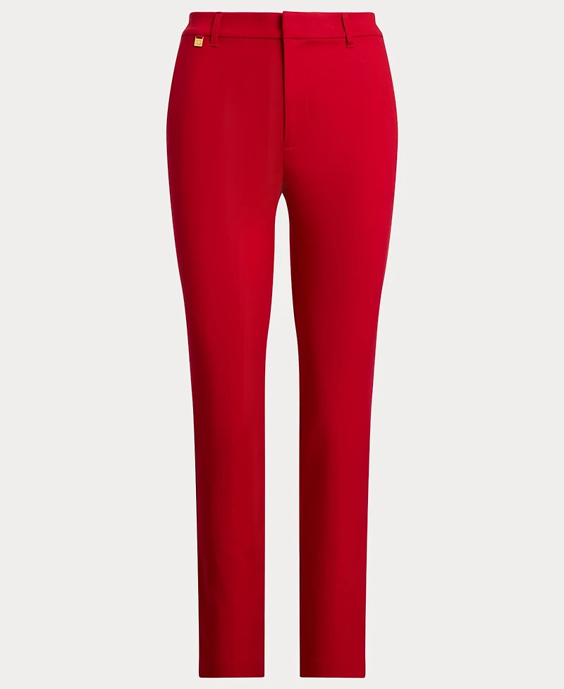 Lauren Ralph Double-Faced Stretch Cotton Pant
