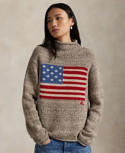 Polo Ralph Lauren Women's Turtleneck Long Sleeve Sweater