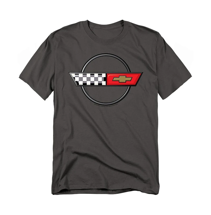 Logovision Men's Chevrolet 4th Gen Vette Logo T Shirt