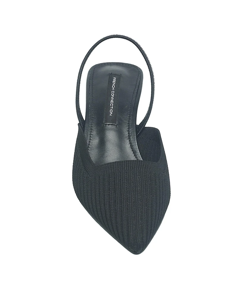 French Connection Ladies Coco Slingback Kitten Heel
