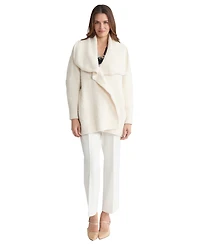 Jones New York Women's Wide-Collared Cardigan Sweater