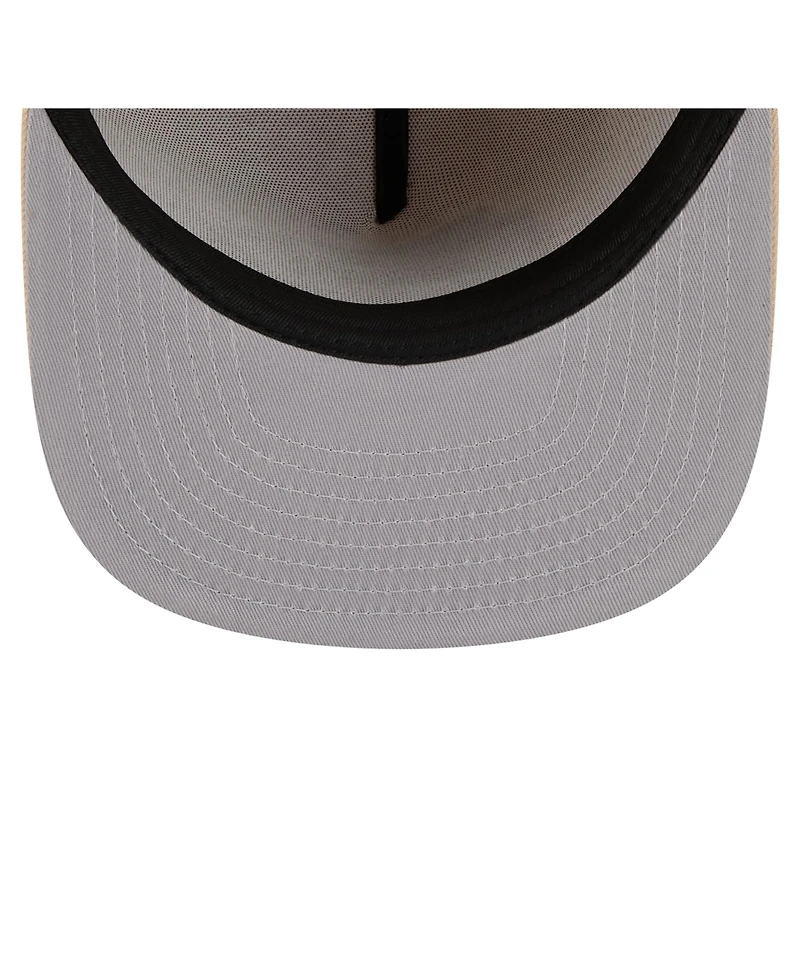 New Era Men's Light Beige Kansas City Chiefs Color Pack A-Frame 59FIFTY Fitted Hat