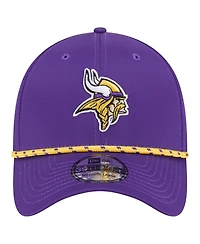 New Era Men's Purple Minnesota Vikings Perforated 39THIRTY Flex Hat