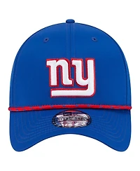 New Era Men's Royal York Giants Perforated 39THIRTY Flex Hat