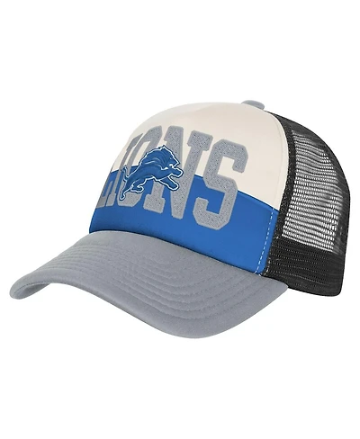 Outerstuff Big Boys and Girls White/Orange Miami Dolphins Modern Fan Trucker Adjustable Hat