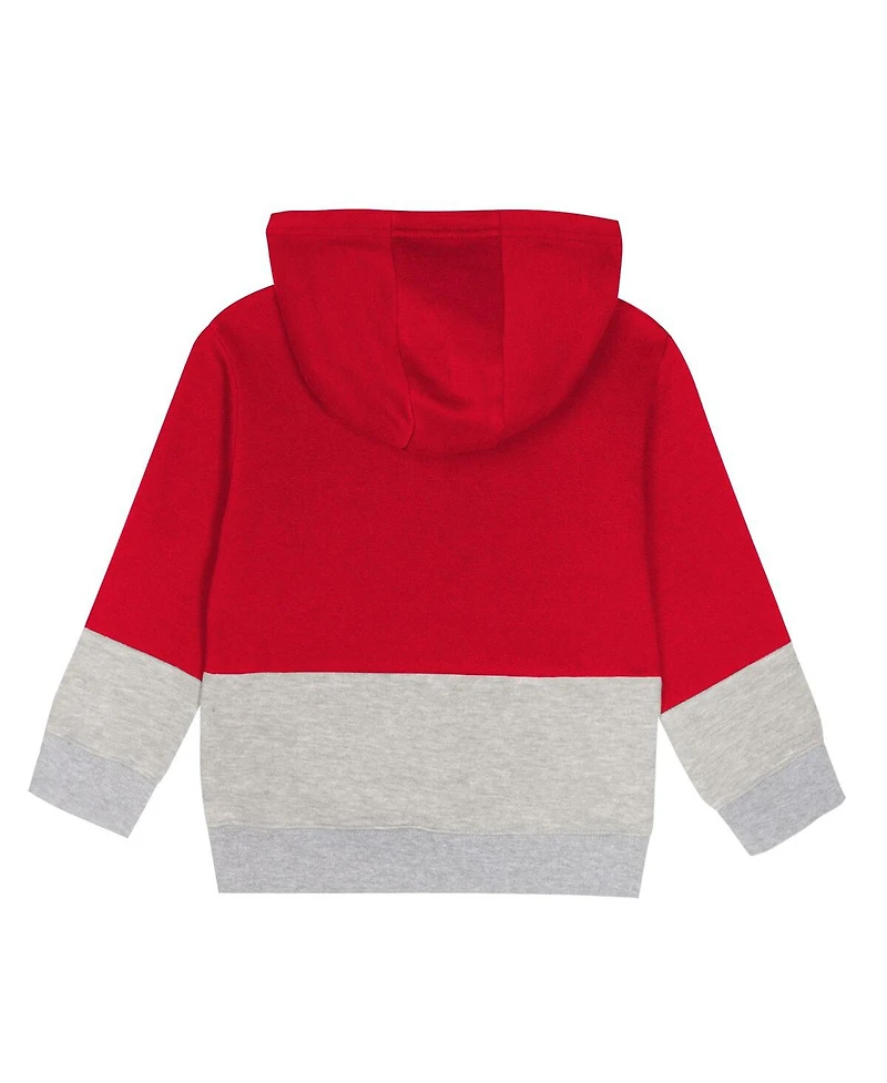 Outerstuff Toddler Red Kansas City Chiefs Lineman Fleece Hoodie Pants Set