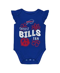 Outerstuff Baby Girls 2-Piece Buffalo Bills The Sunshine Bodysuit Set