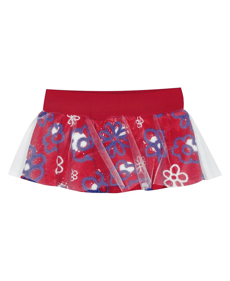 Outerstuff Baby Girls New York Giants My Team Rocks Bodysuit and Skirt Set