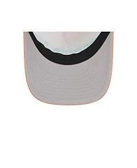 New Era Men's Orange Miami Dolphins Linear A-Frame 9FORTY Adjustable Hat