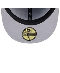 New Era Men's College Navy Seattle Seahawks Oversized 59FIFTY Fitted Hat