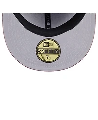 New Era Men's Burgundy Washington Commanders Oversized 59FIFTY Fitted Hat