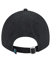 New Era Men's Black San Jose Sharks Deceptor 9TWENTY Adjustable Hat