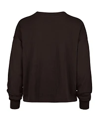 '47 Brand Women's Brown Cleveland Browns Muse Sydney Long Sleeve T-Shirt