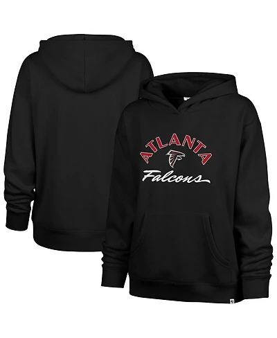 '47 Brand Women's Black Atlanta Falcons Whirlwind Naomi Pullover Hoodie
