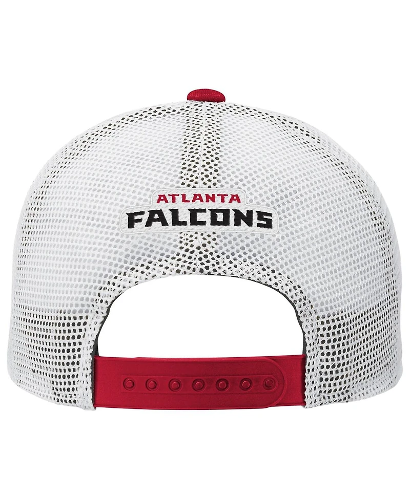Outerstuff Big Boys and Girls Red Atlanta Falcons Core Lockup Trucker Adjustable Hat
