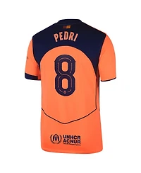 Nike Men's Pedri Orange Barcelona 2025/26 Third Replica Player Jersey