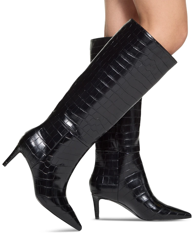 Aldo Heather Knee High Pointy Toe Boots