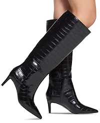 Aldo Heather Knee High Pointy Toe Boots