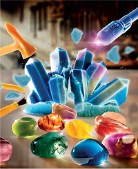 Discovery #Mindblown Glowing Gemstones Excavation Kit 4 Piece