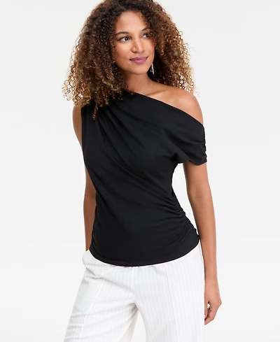 I.n.c. International Concepts Women's Off-The-Shoulder Top, Macy's Exclusive