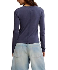 Free People Women's Nova Crewneck Long-Sleeve Top
