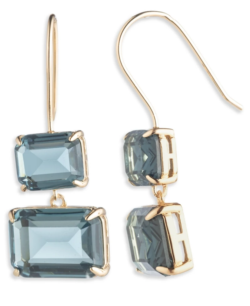 Lauren Ralph Lauren Gold-Tone Double Drop Earrings