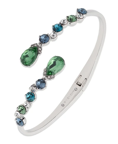 Givenchy Multi-Stone Bypass Cuff Bracelet